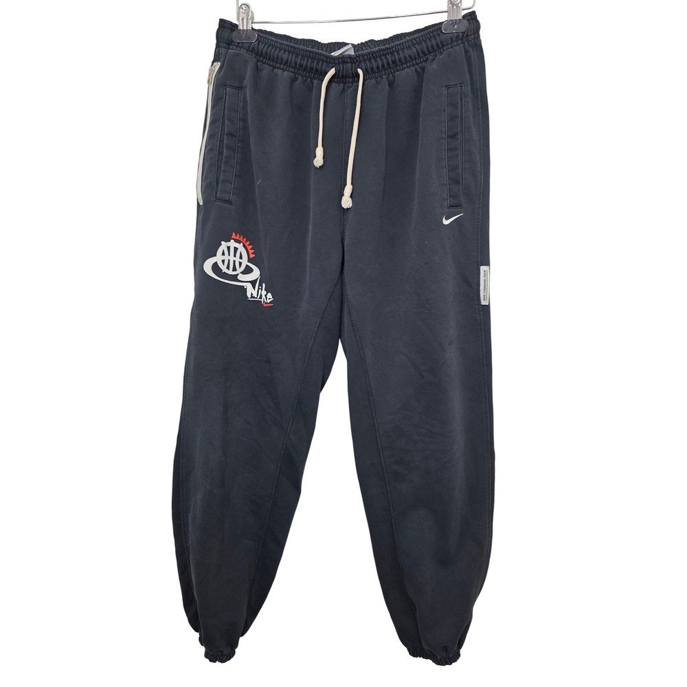 Nike Standard Issue Basketball Sweatpants Men Large Black Dri-FIT Joggers Casual